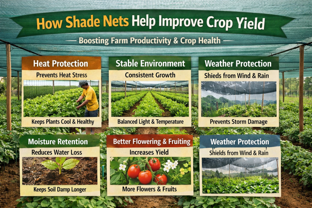 How Shade Nets Help Improve Crop Yield